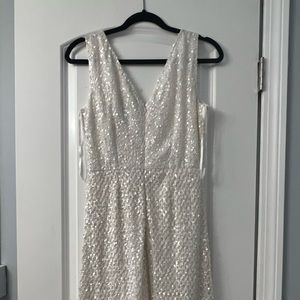 White bridal shower dress never worn